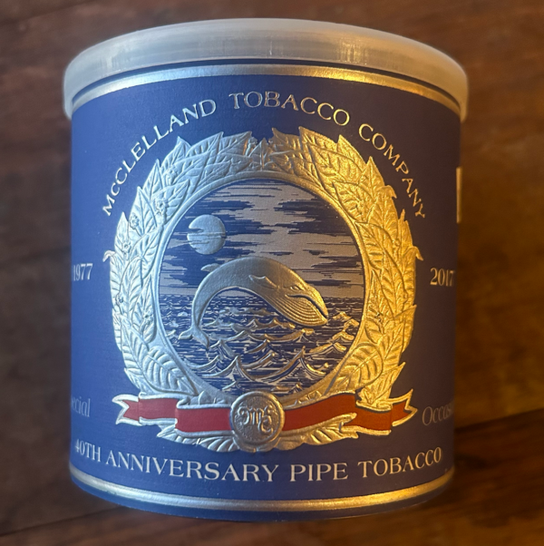 McClelland 40th Anniversary Red Virginia Flake Pipe Tobacco 100gm